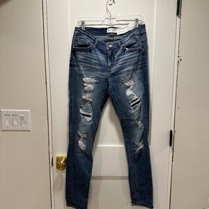 100021	Womens	Jean	BKE	Payton Mid Rise Skinny Medium 30	31 1/2	Like New